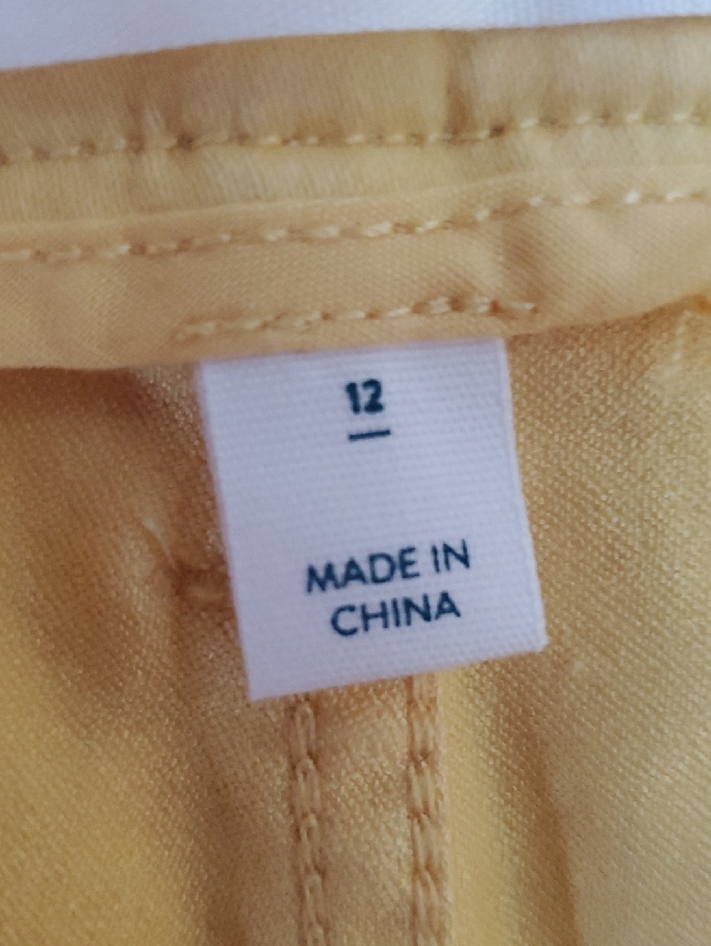 Market & Spruce Yellow Cropped Ankle Pants - Picture 4 of 9
